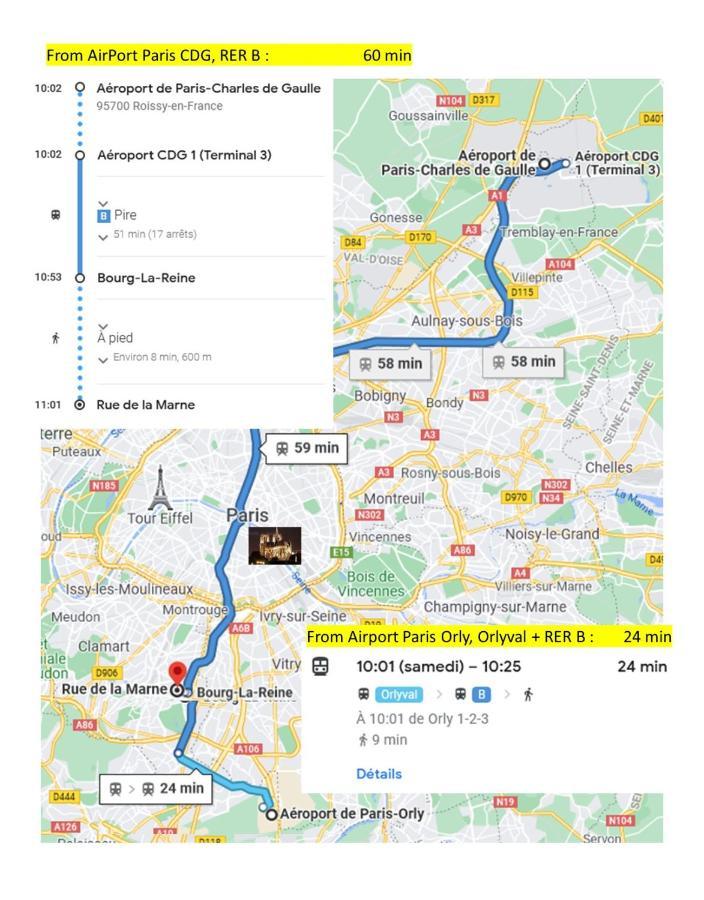 3 Private Shared Flat In A At Sceaux 600m Rer B Direct To Notre-dame
